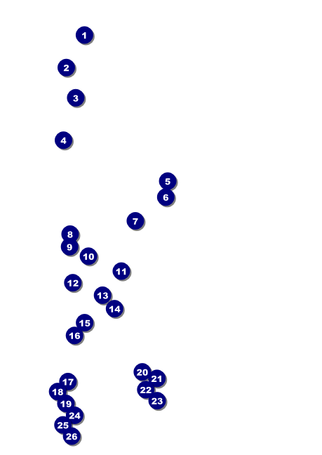 Fall Cut Paper Club Flyer Front Field Markers