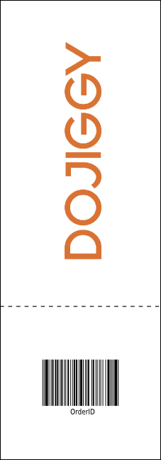 Poetry Quill Raffle Ticket Product Back