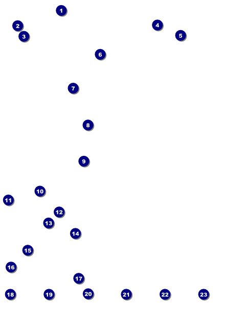 All Purpose Blue Logo Flyer Front Field Markers