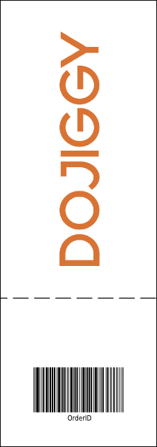 Rainbow Event Ticket Product Back