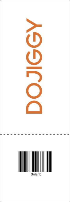 Books Raffle Ticket Product Back