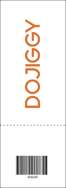 Chinese Raffle Ticket Product Back