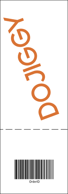 Cupcake Event Ticket Product Back