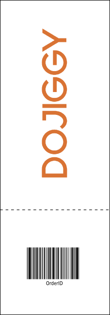 Cupcake Raffle Ticket Product Back