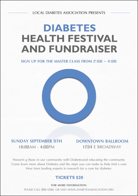 Diabetes Postcard Product Front