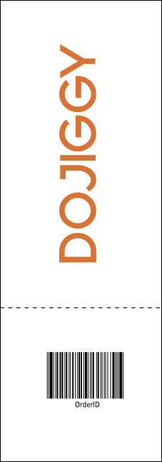 German Flag Raffle Ticket Product Back