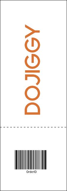 Humane Society Raffle Ticket Product Back