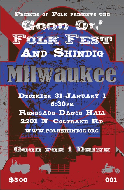 Milwaukee Drink Ticket Product Front