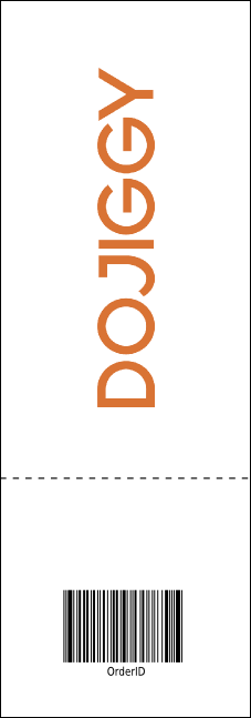 Mexican Flag Raffle Ticket Product Back