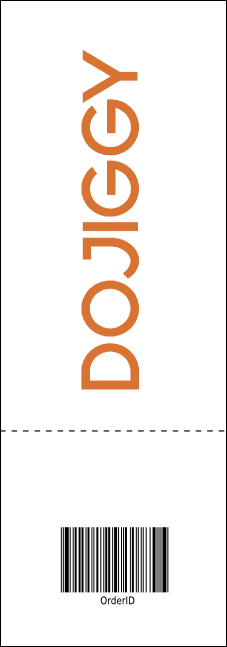 Soccer Ribbon Raffle Ticket Product Back