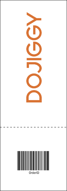 Poetry Raffle Ticket Product Back