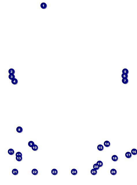 Sixties Logo Flyer Front Field Markers