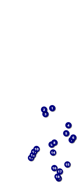 Chocolate Table Tent Front Field Markers