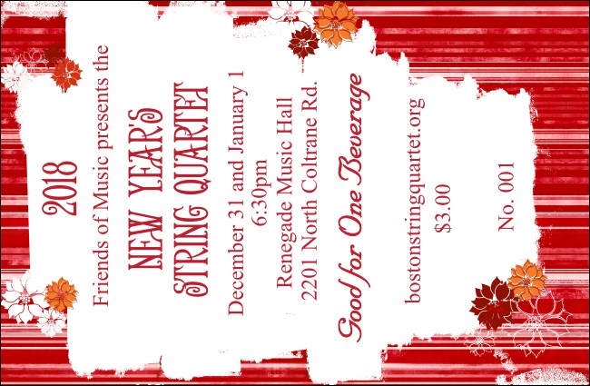 Winter Drink Ticket Redesigned Product