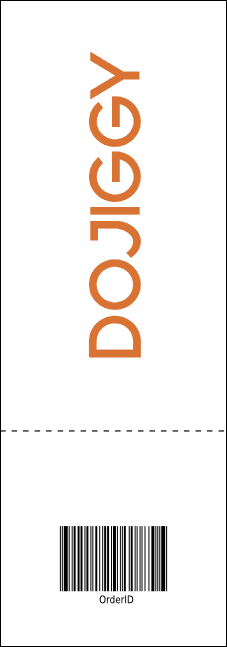 Dance Silhouette Reserved Event Ticket Product Back