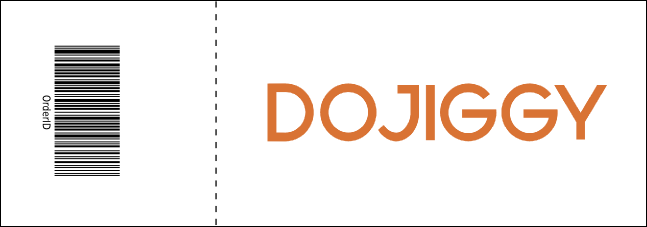 Western Reserved Event Ticket Product Back