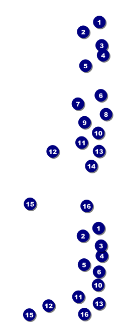 Arkansas Reserved Event Ticket Front Field Markers