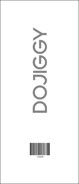 All Purpose Geometric Black and White VIP Pass Product Back
