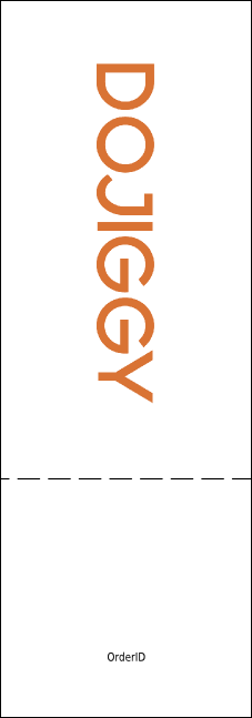 Your Photo Concert Blue Event Ticket Product Back