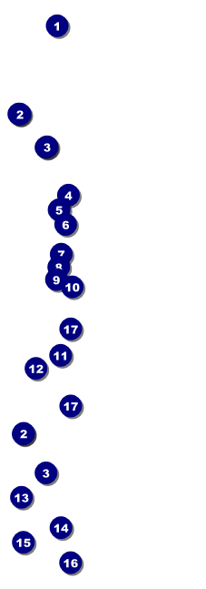 Retro Event Ticket Front Field Markers