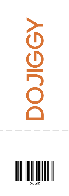 Sports Ticket 002 Event Ticket Product Back