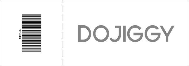 All Purpose Fundraising Raffle Ticket 0007 Product Back