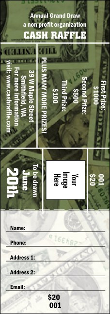 Cash Raffle Ticket 0007