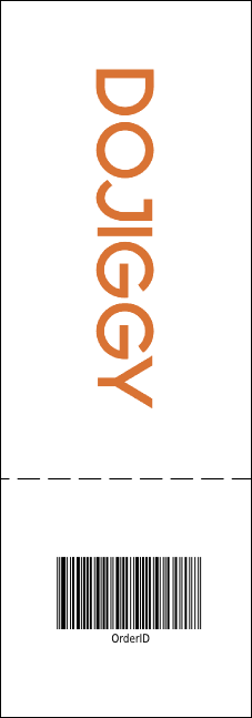 Dance Recital Reserved Event Ticket Product Back