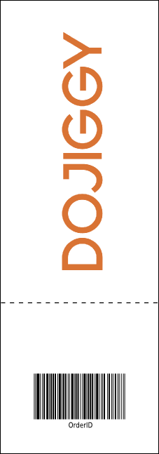 Jazz Dance Event Ticket Product Back