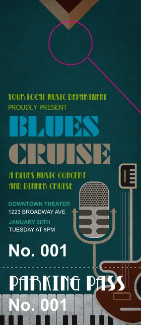 Blues Hang Tag Product Front