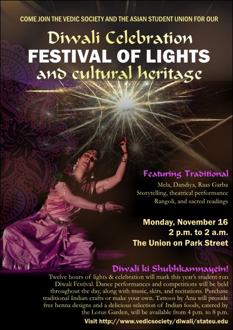 Diwali  Postcard Mailer Product Front