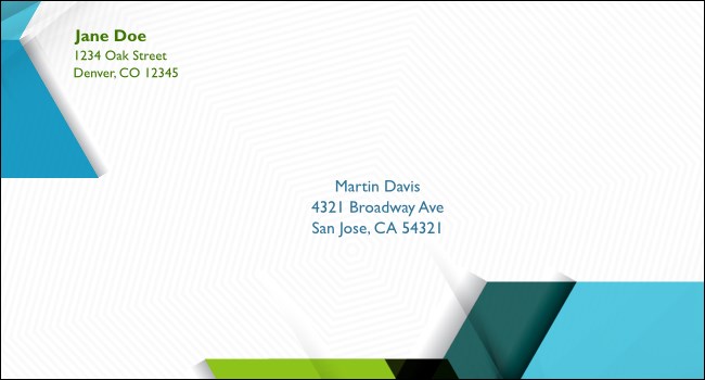 All Purpose Hexagon #6 1/2 Envelope Product Front