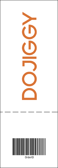 Graduation Diploma Upload Image Raffle Ticket Product Back