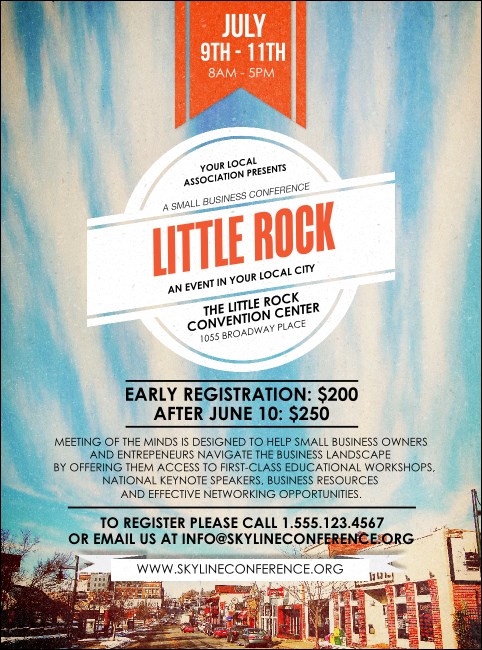 Little Rock Flyer Product Front