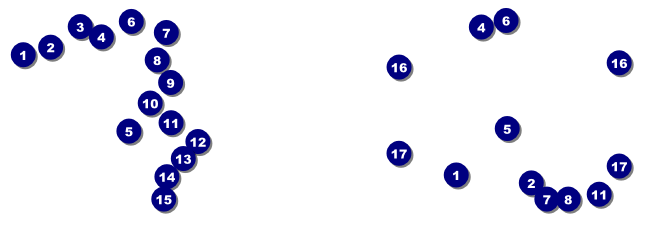 Red and Black Reserved Event Ticket Front Field Markers