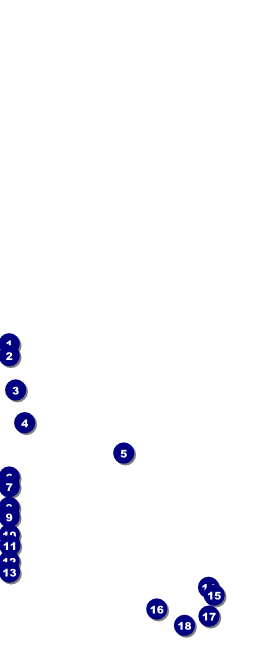 Graduation - Green Table Tent Front Field Markers