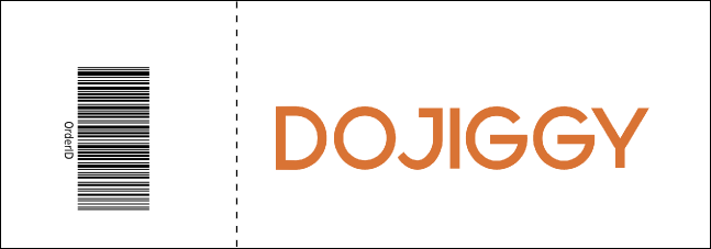 Youth Softball Raffle Ticket Product Back