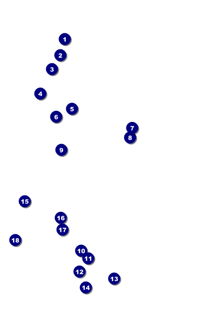 Valentine's Dinner Date  VIP Event Badge Medium Front Field Markers