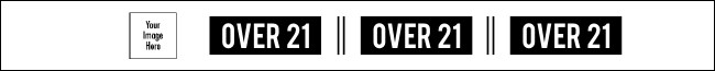 Over 21 Tyvek Wristband Product Front
