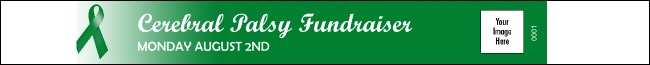 Green Ribbon Premium Synthetic Wristband