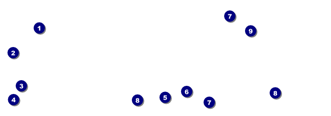 BBQ Vintage QR Event Ticket Front Field Markers