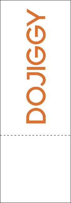 Fundraising Thermometer QR Event Ticket Product Back