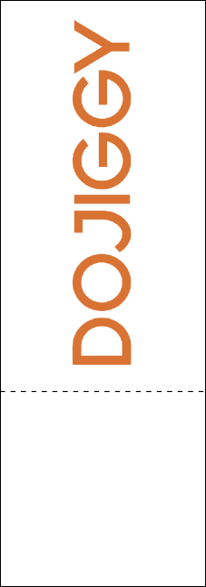 Banjo and Guitar QR Event Ticket Product Back