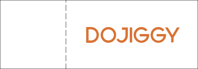 Pink Ribbon QR Event Ticket Product Back