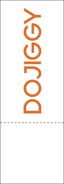 Retro Sunburst QR Event Ticket Product Back