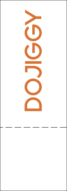 Rock Concert Blue QR Event Ticket Product Back