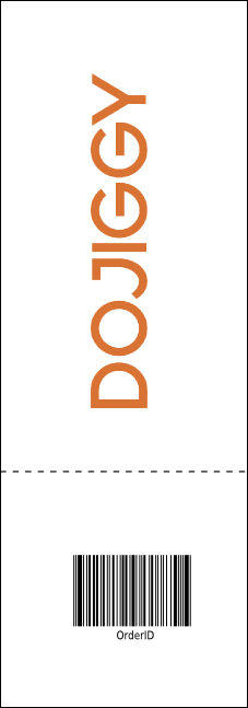 Home Improvement Raffle Ticket Product Back