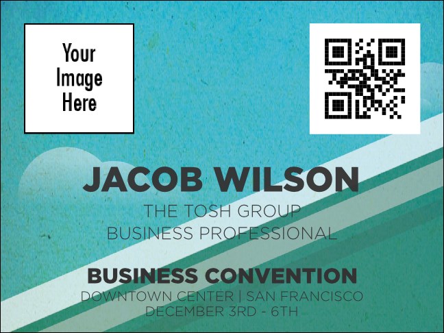 Conference Series: Clouds Economy Event Badge Product Front