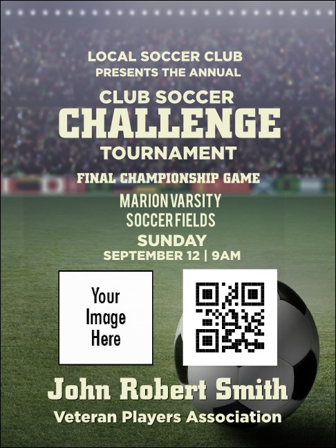 Soccer stadium Economy Event Badge Economy Event Badge