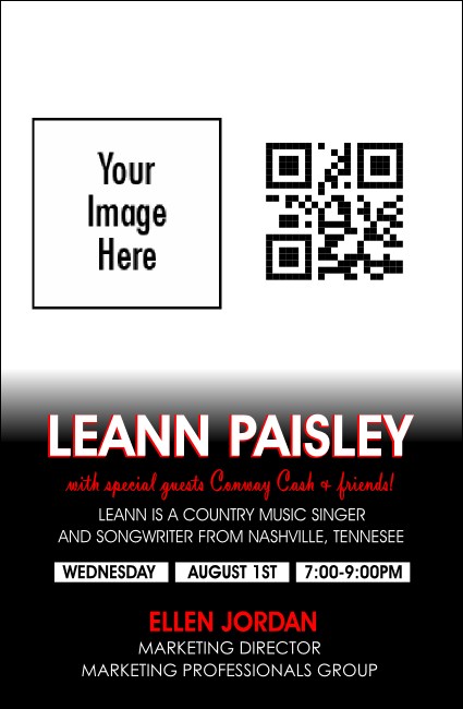 Your Photo Concert VIP Event Badge Small VIP Event Badge Small Product Front